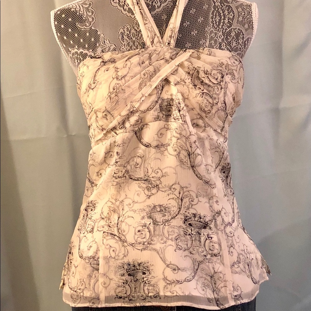 White House Black Market Halter Top Size 6 NWOT